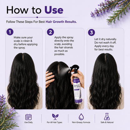 Rosemerry Hair Spray – For Hair Growth
