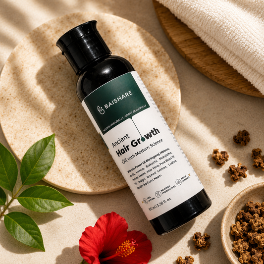 Ancient Hair Growth Oil – 15+ Ayurvedic Herbs