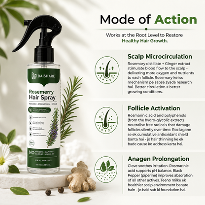 Rosemerry Hair Spray – For Hair Growth